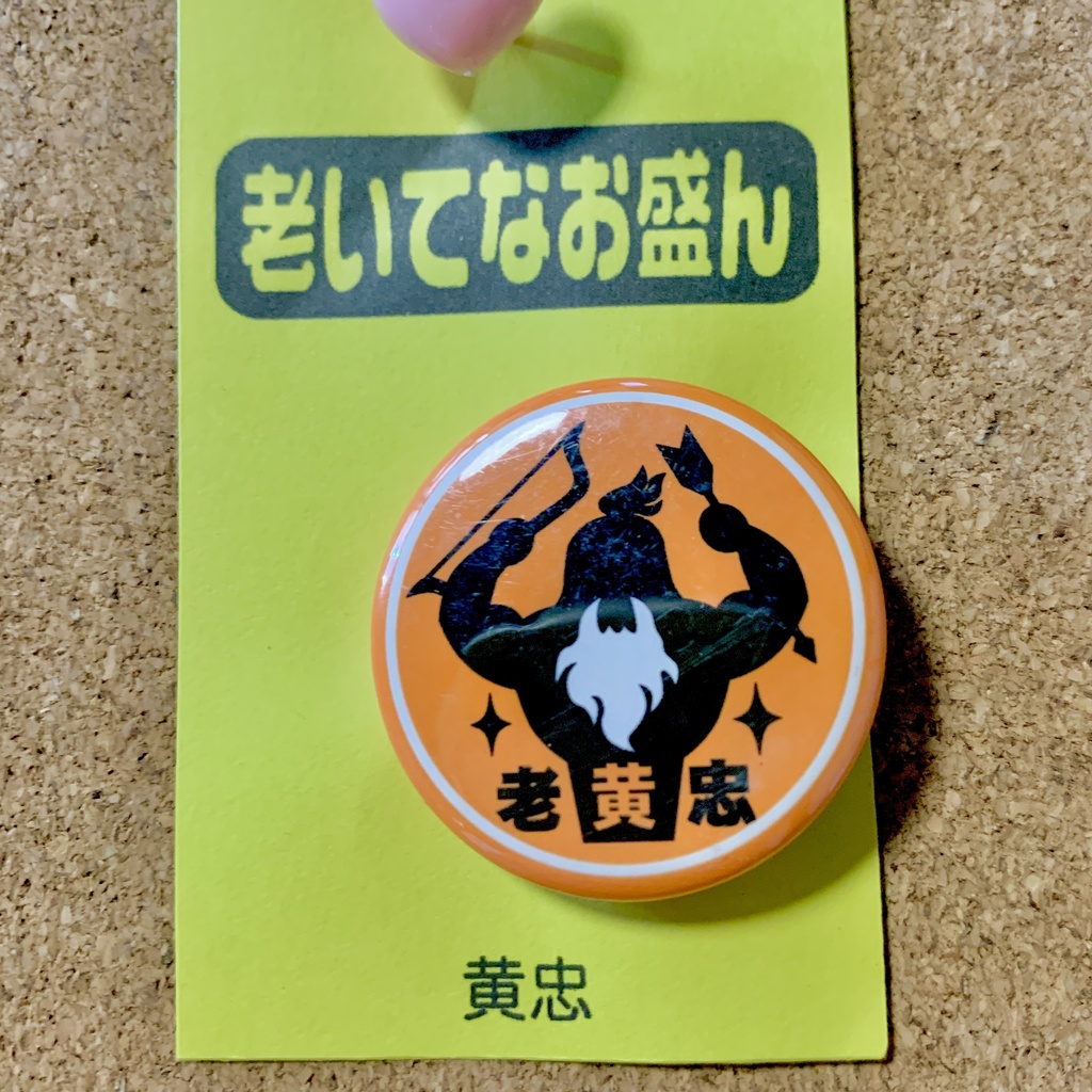 【3594(三国志)pict】缶バッジ