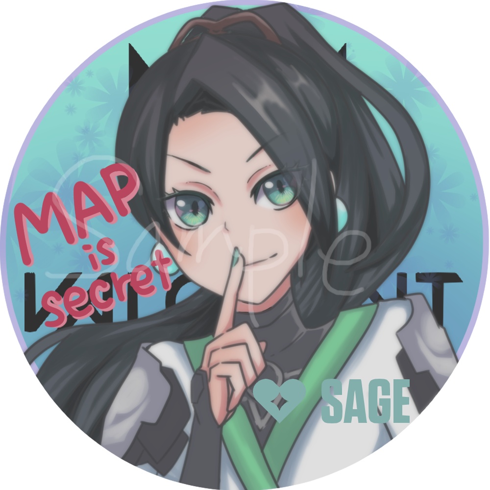 VALORANT マップ隠し素材 SAGE