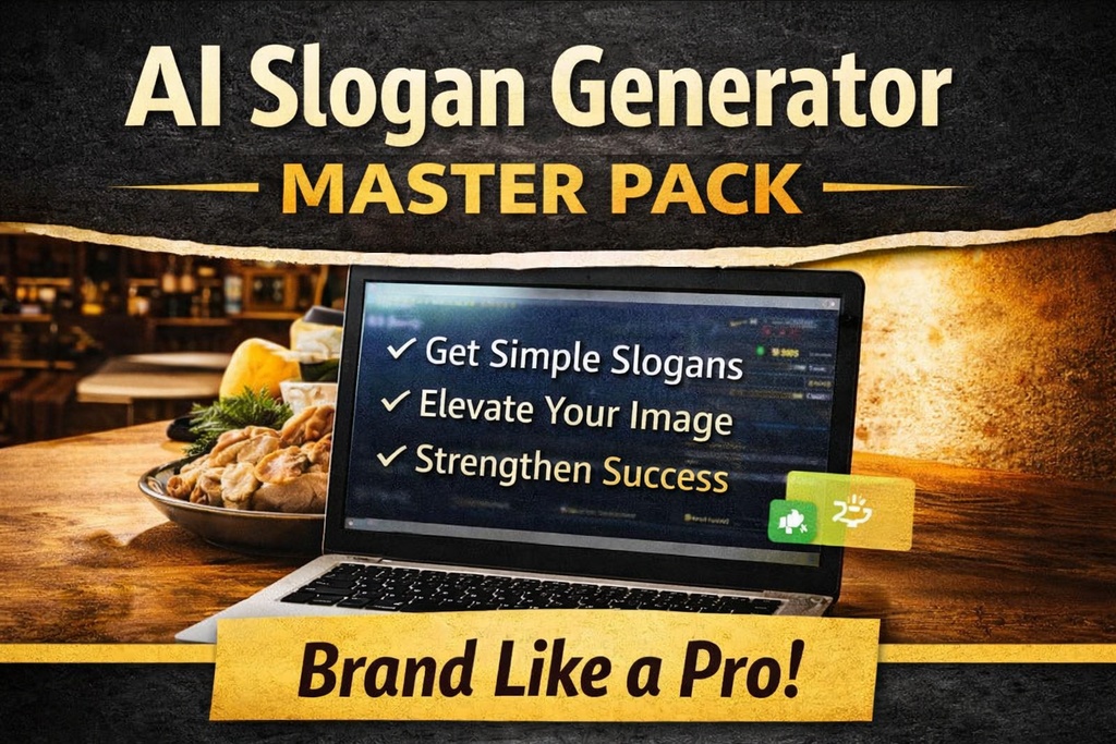 スローガン生成ガイド＆Excelツール 日本版 – 業界・トーン別で無限カスタム英語スローガン！