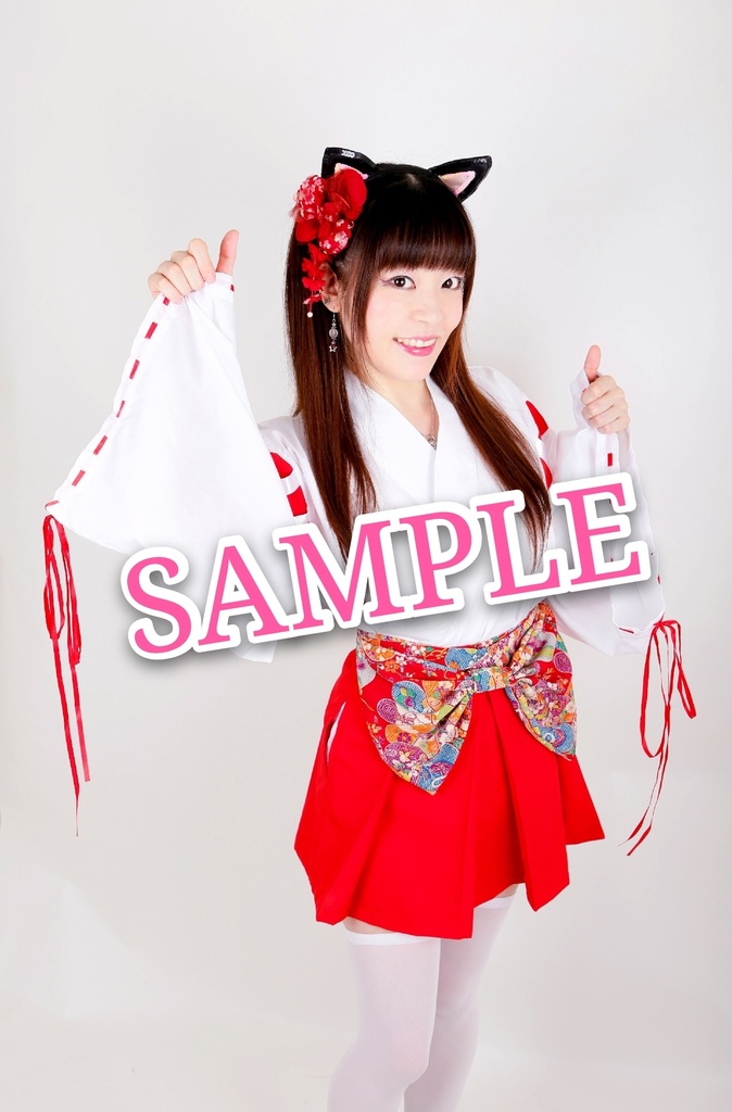【ダウンロード写真】 ゆめか巫女写真♪