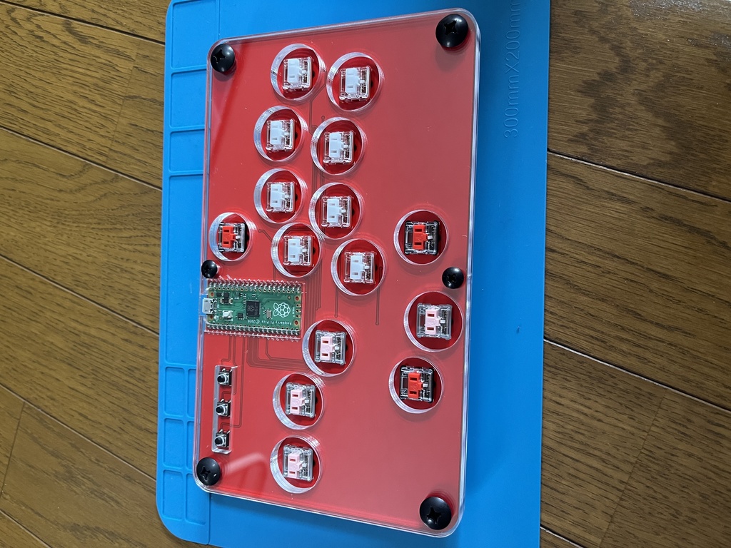 Octopus board Dual (レバーレス) ヒットボックス ※新作出品中につき