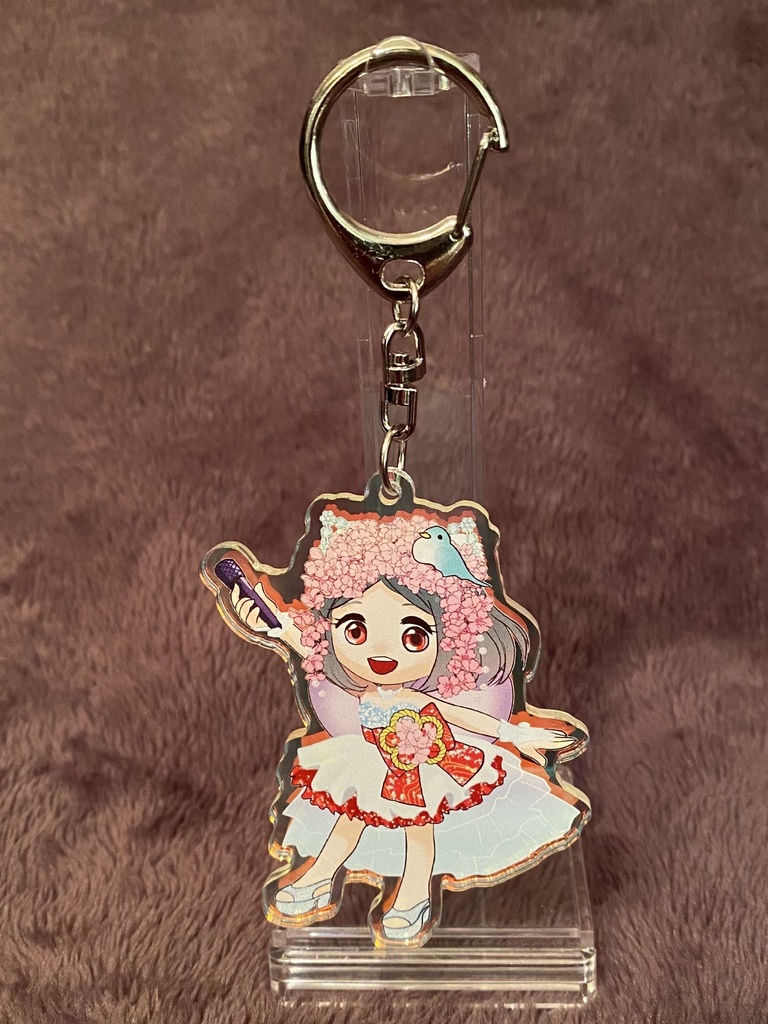 【2種展開】桜moimoiアクリルキーホルダー