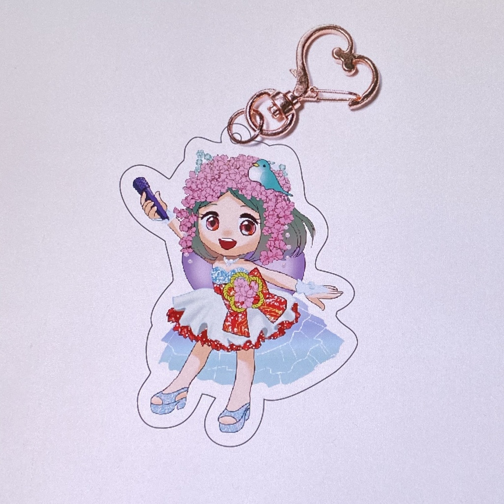 【2種展開】桜moimoiアクリルキーホルダー