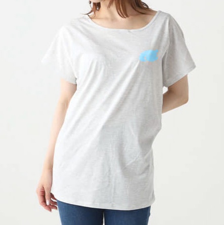 【3色展開】レディースドルマンTシャツ