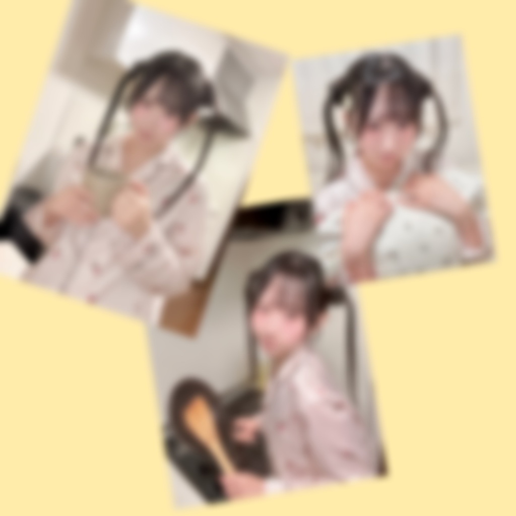 こねぎの休日ブロマイド3枚セット(パジャマ)