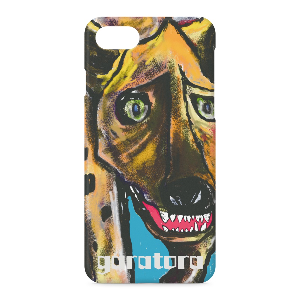 garatoraアフリカンシリーズ「ハイエナ」iPhoneケース