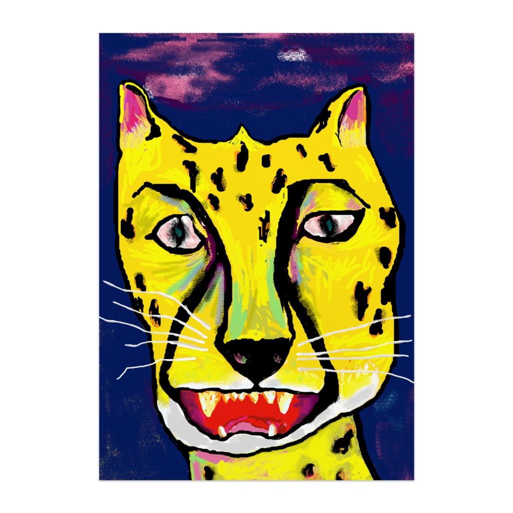 garatoraアフリカンシリーズ2020ポスター「チーター」