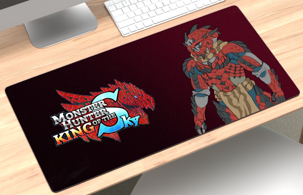 Monster Hunter KING of the Sky マウスパッド プレイマット