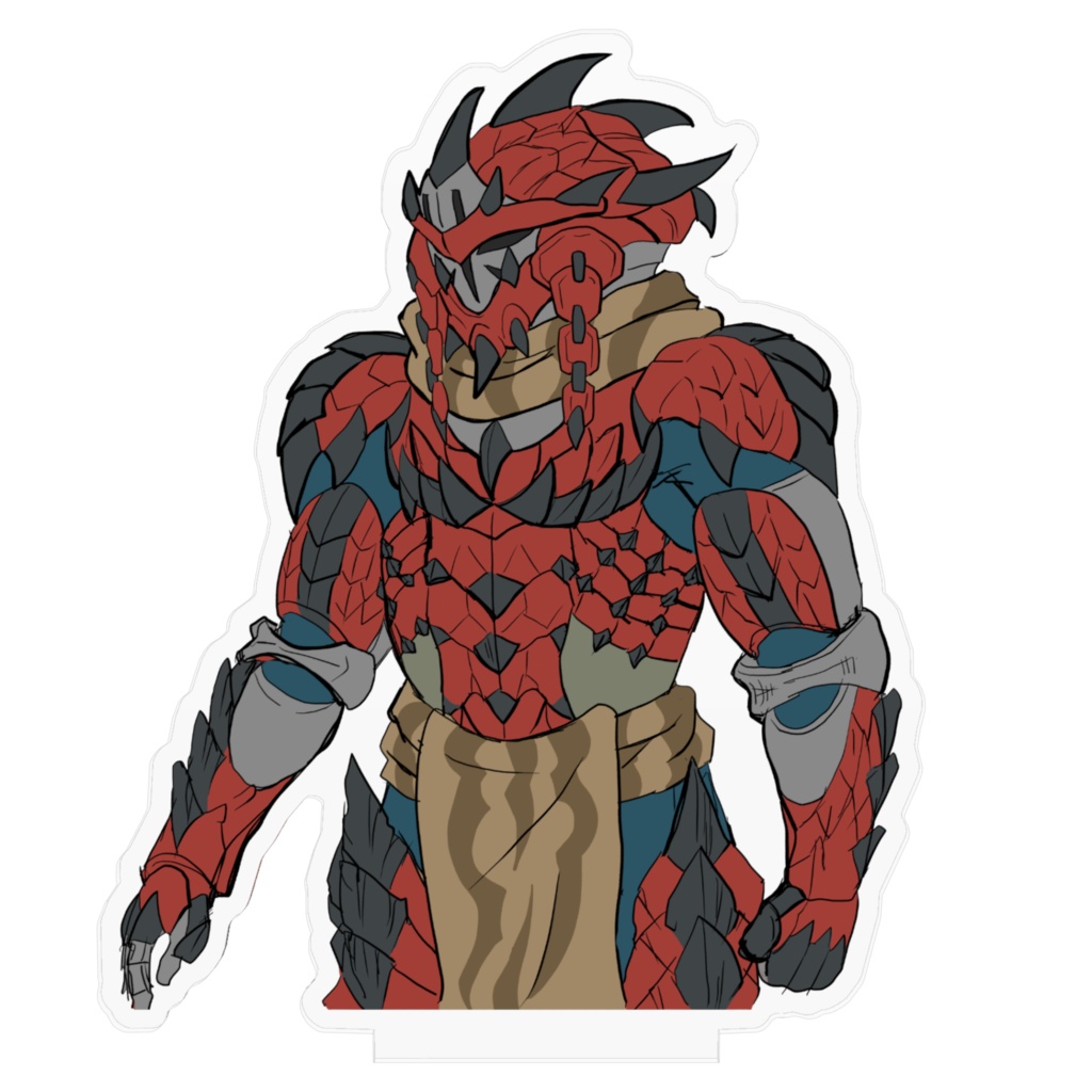 Monster Hunter KING of the Sky 高さ約10cm アクリルスタンド