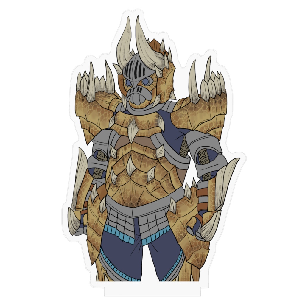 Monster Hunter Desert Tyrant 高さ約10cm アクリルスタンド