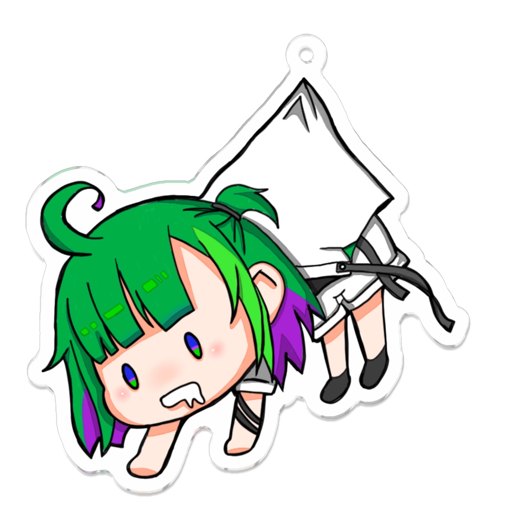 りズゥのアクリルキーホルダー