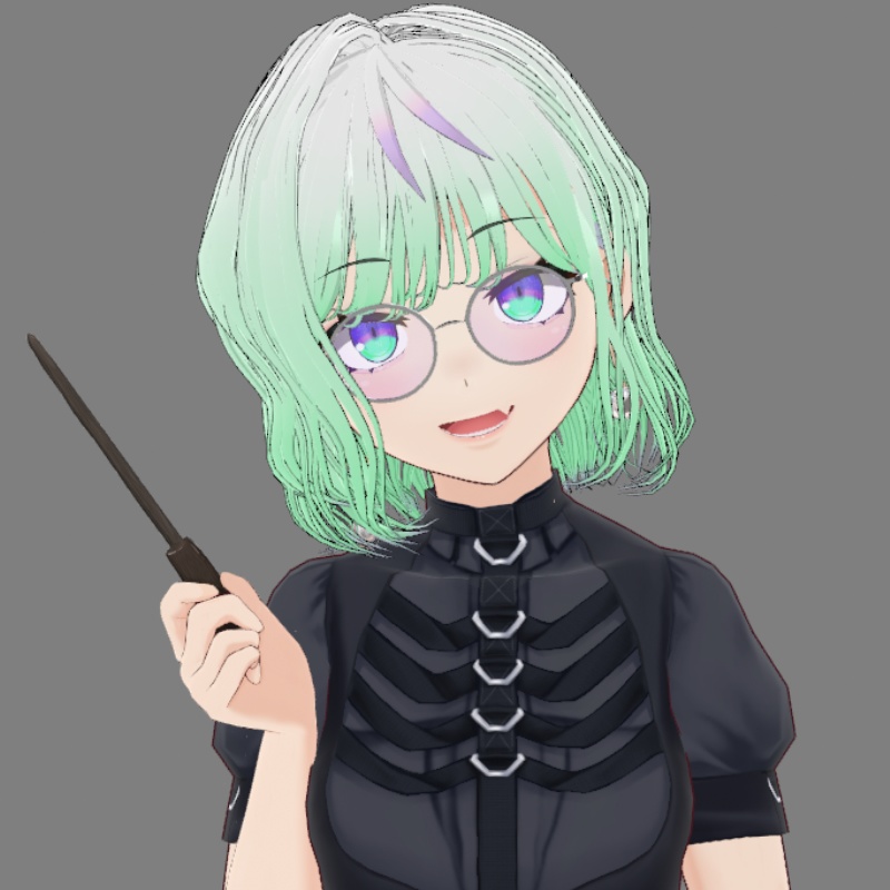 【フリー素材】魔法の杖の手【Vtuber向け】