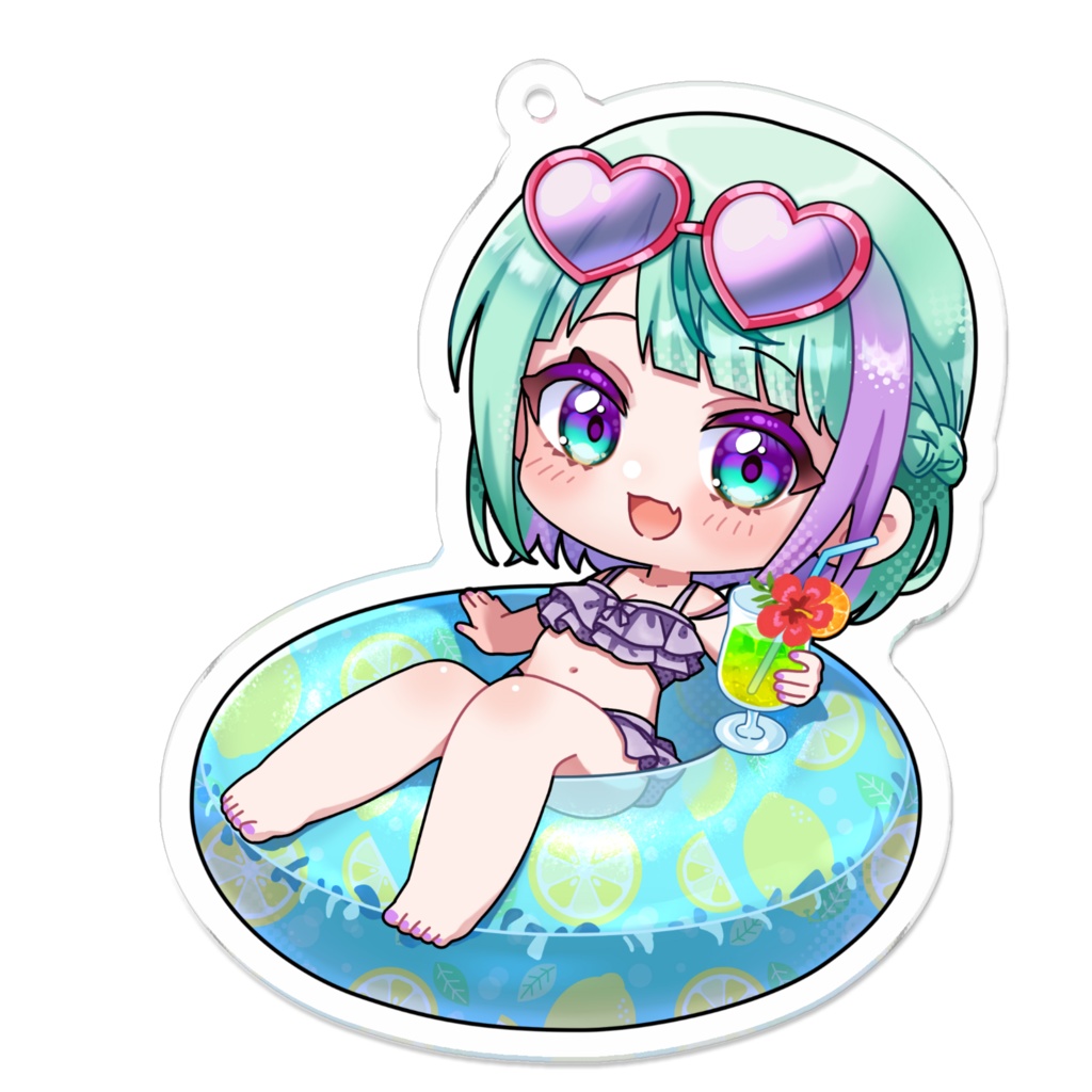 【りズゥ】アクリルキーホルダー水着【2025summer】