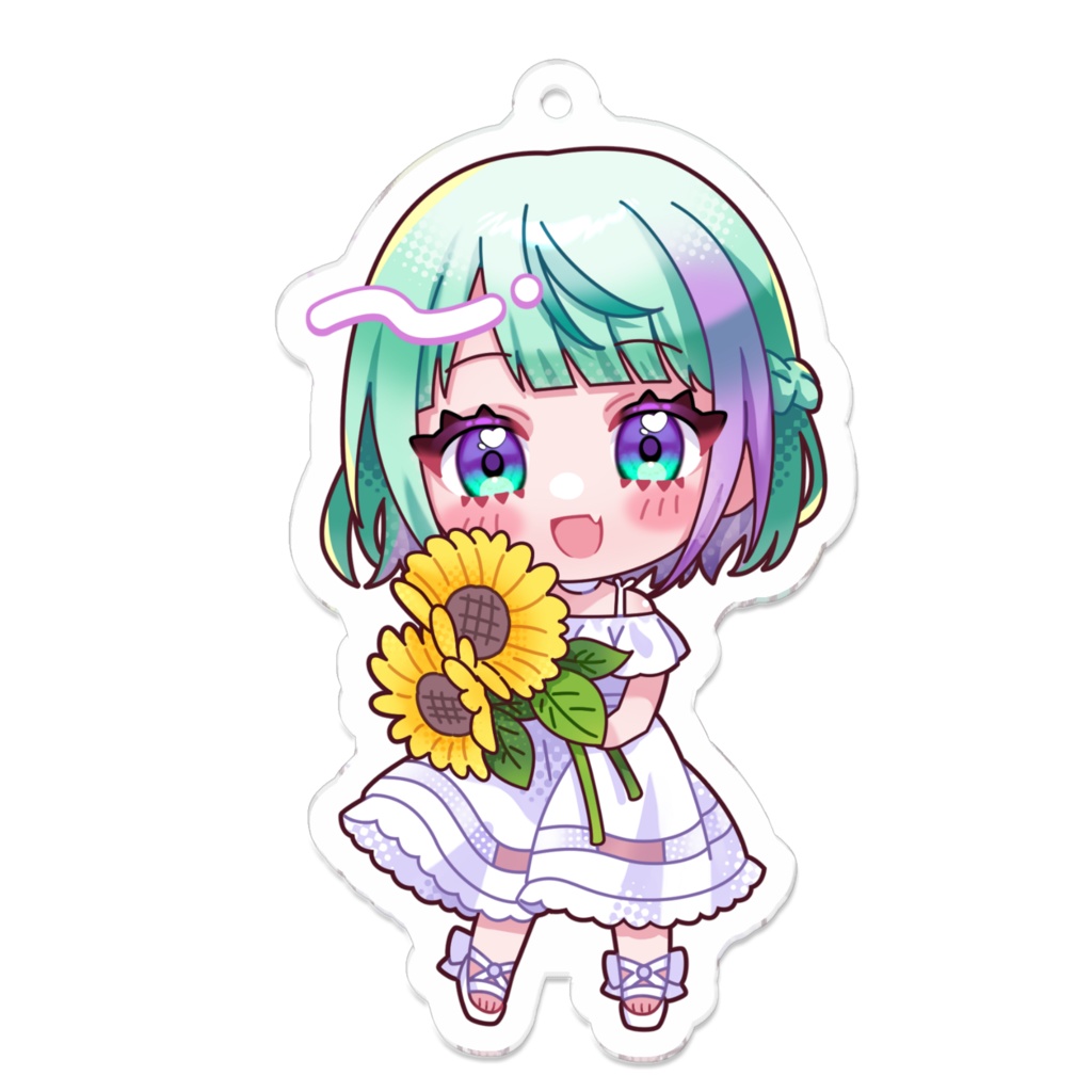 【りズゥ】アクリルキーホルダーワンピース【2025summer】
