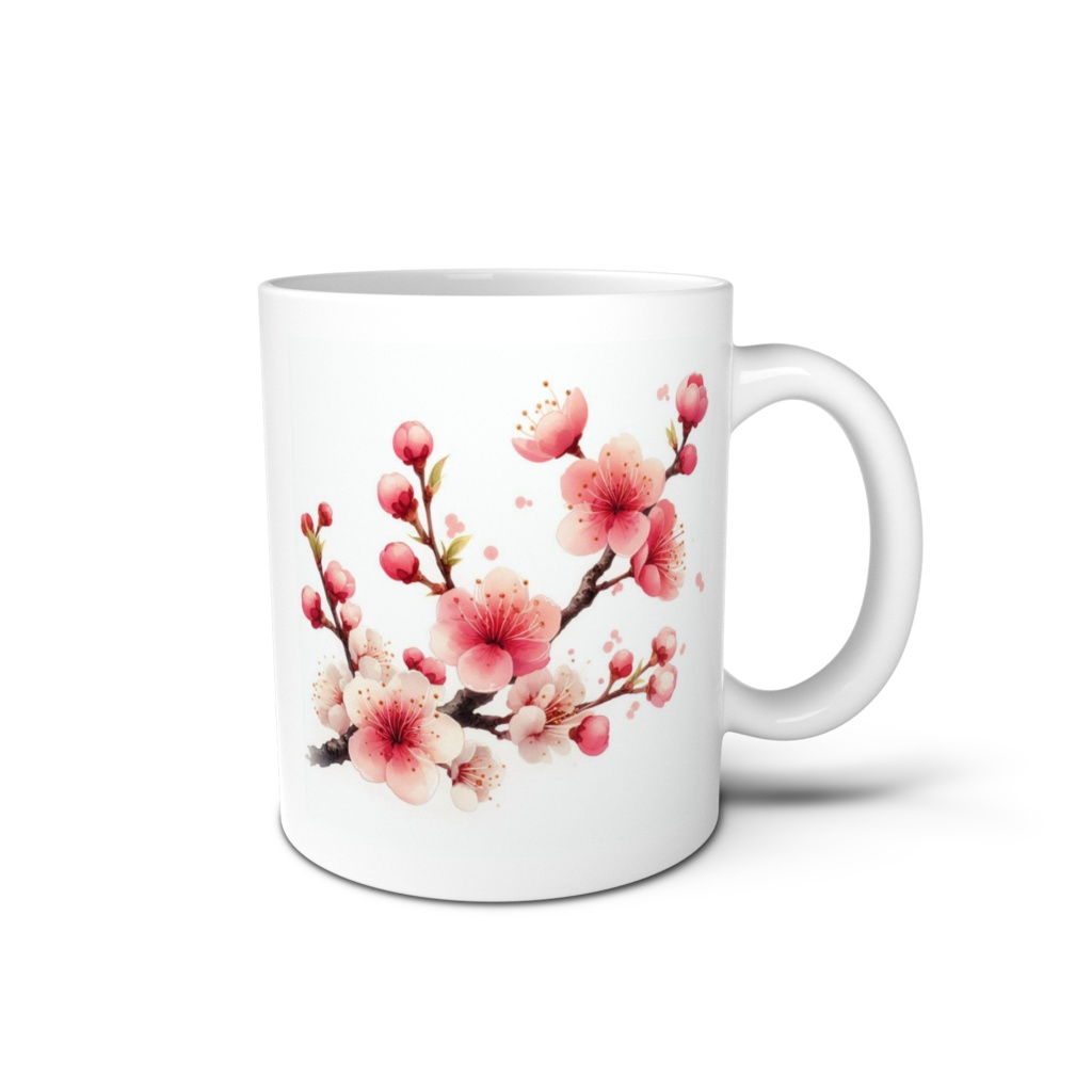 マグカップ　梅2