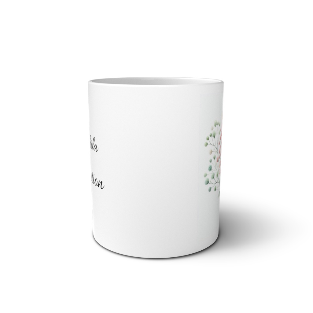 マグカップ かすみ草