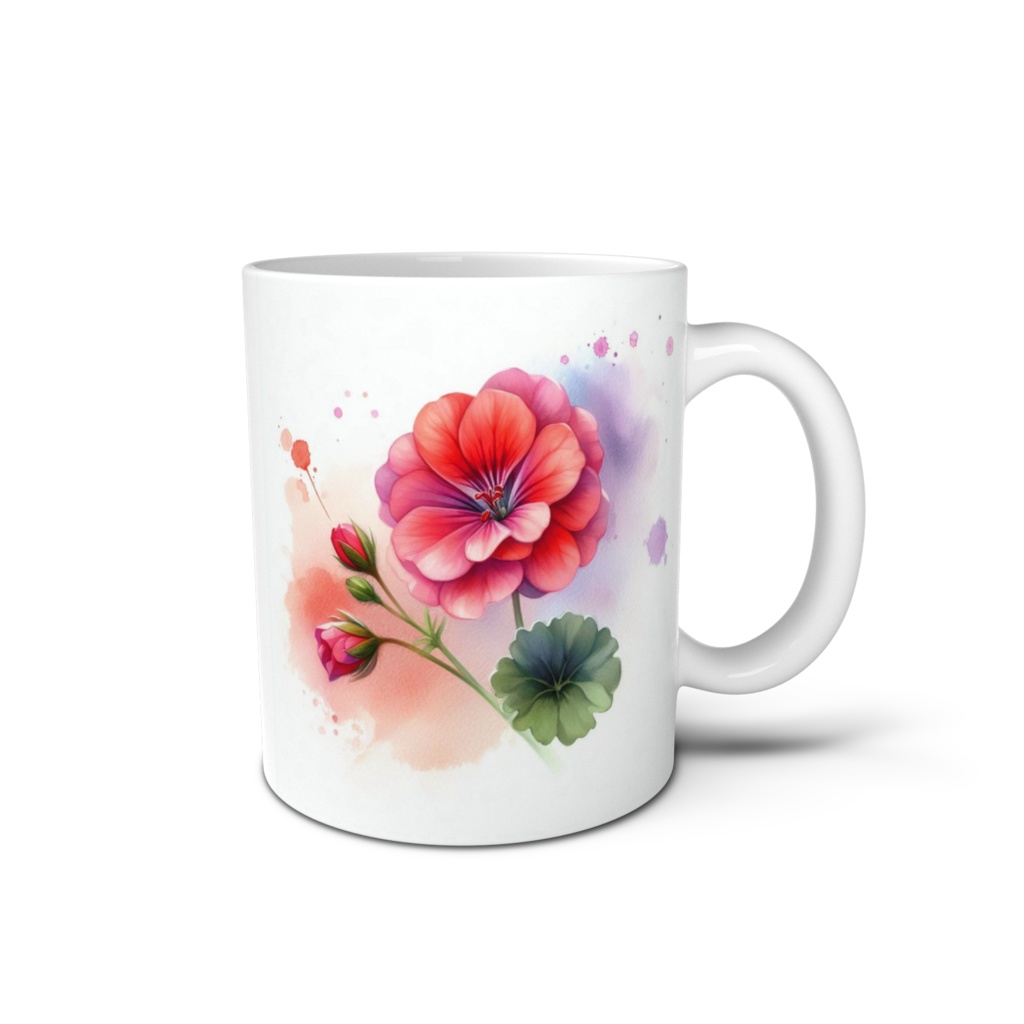 マグカップ　ゼラニウム