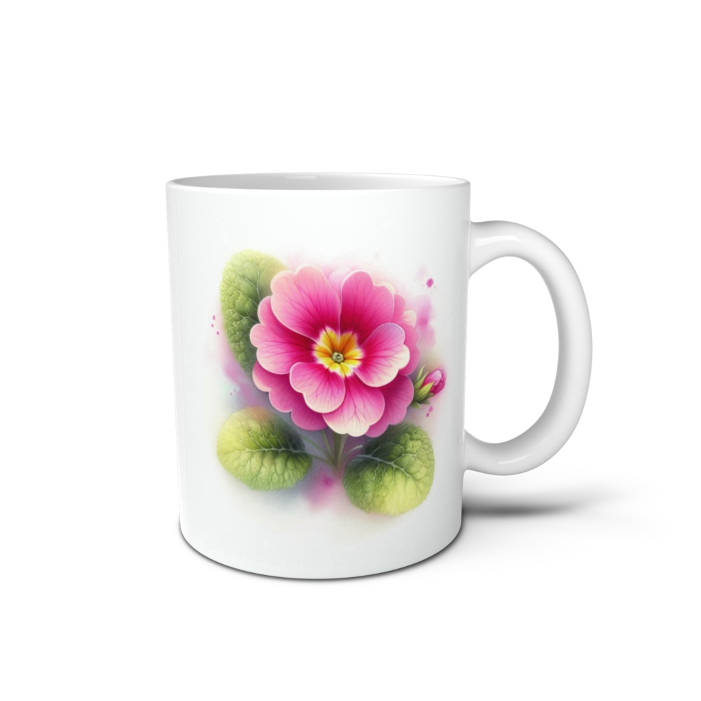 マグカップ　サクラソウ