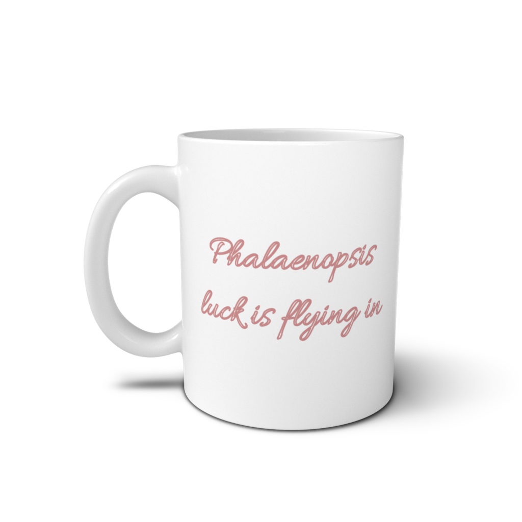 マグカップ 胡蝶蘭