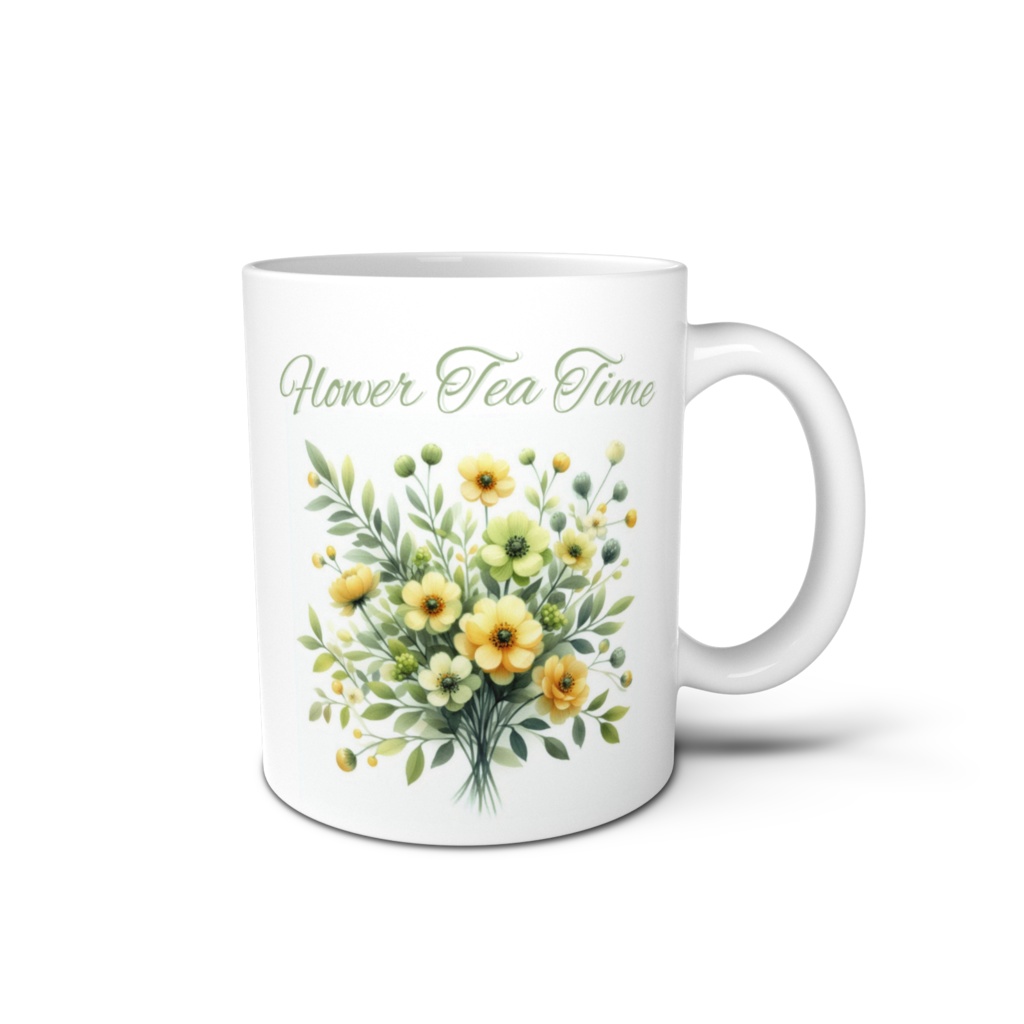 マグカップ Flower Tea Time