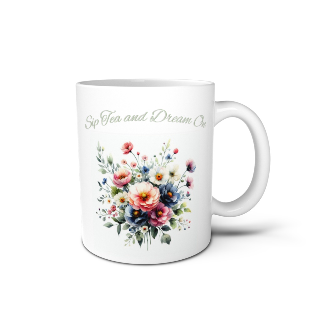 マグカップ　Sip Tea and Dream On ～ティーを飲んで夢見る～