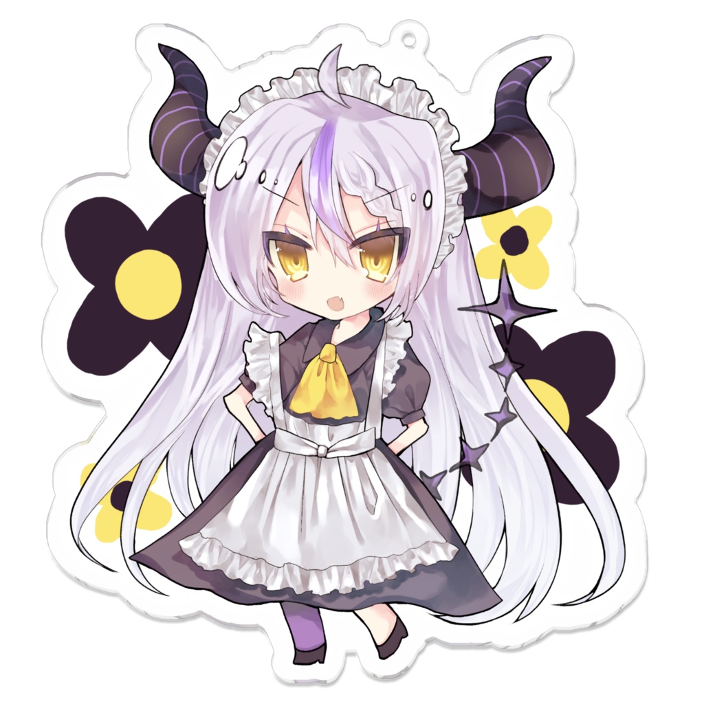 【非公式】メイドラプラス♡キーホルダー