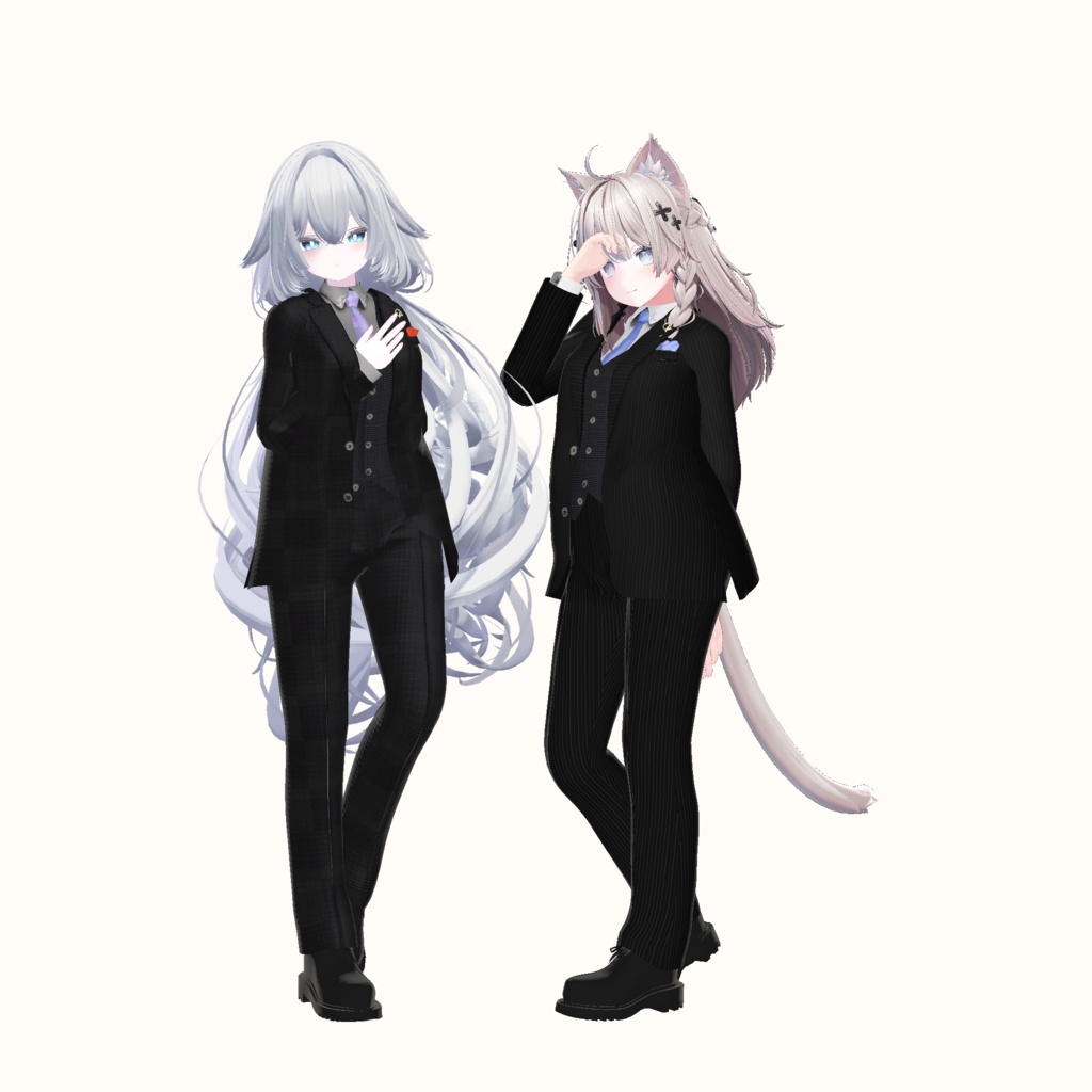 【8アバター対応】Noble suit -フォーマル・クラシックスタイル-