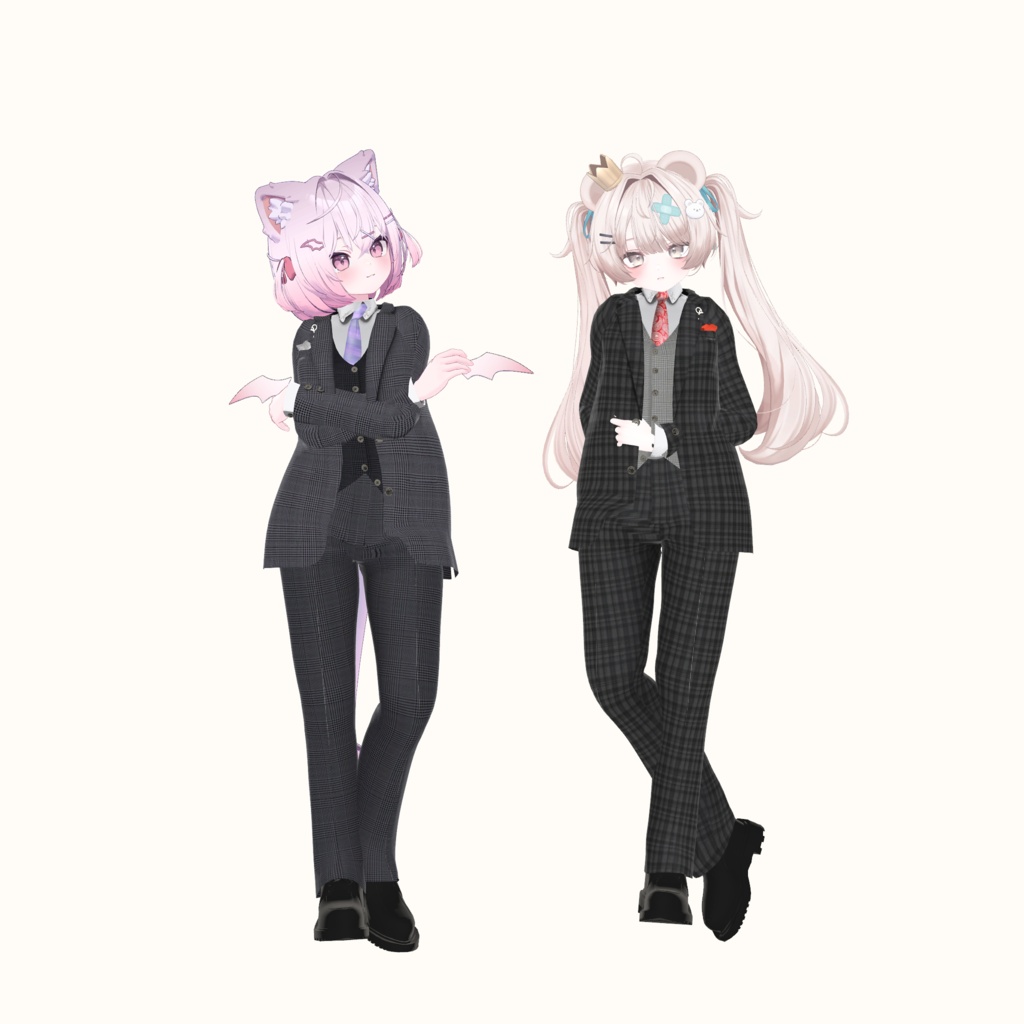 【8アバター対応】Noble suit -フォーマル・クラシックスタイル-