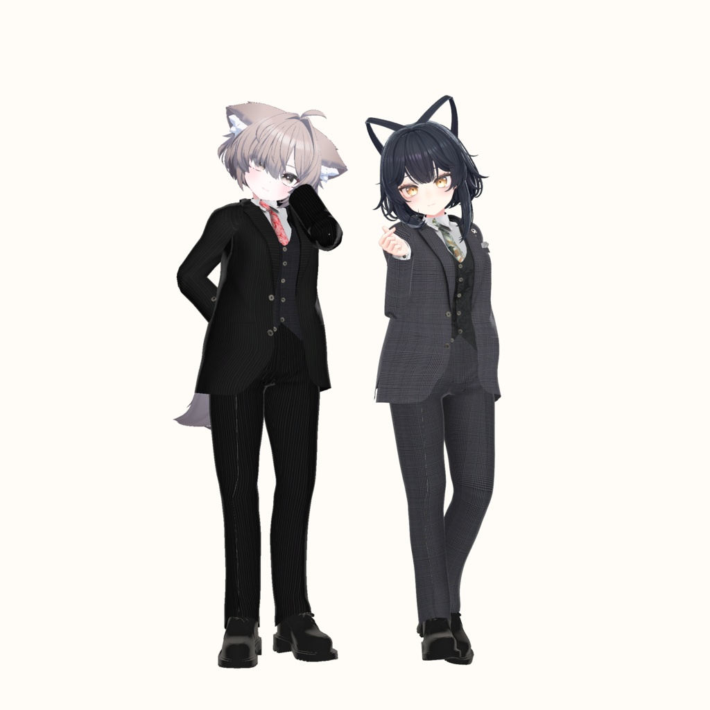 【8アバター対応】Noble suit -フォーマル・クラシックスタイル-
