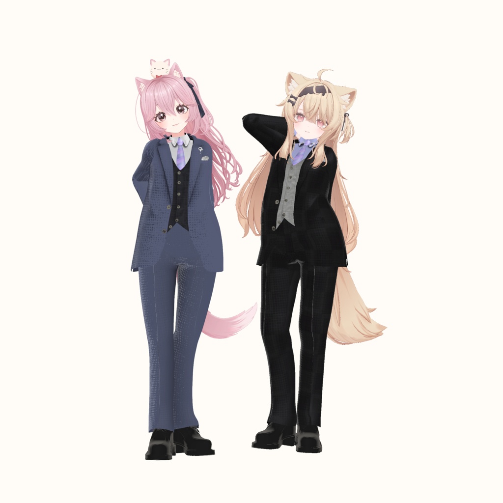 【8アバター対応】Noble suit -フォーマル・クラシックスタイル-