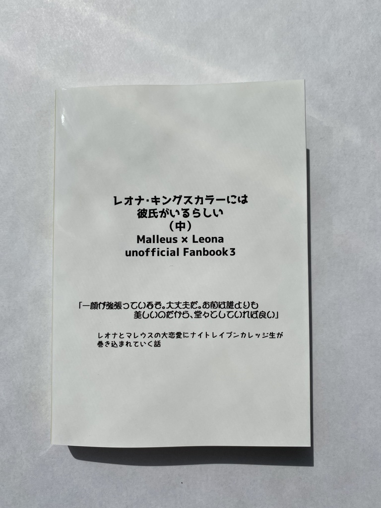 レオナ・キングスカラーには彼氏がいるらしい(中)