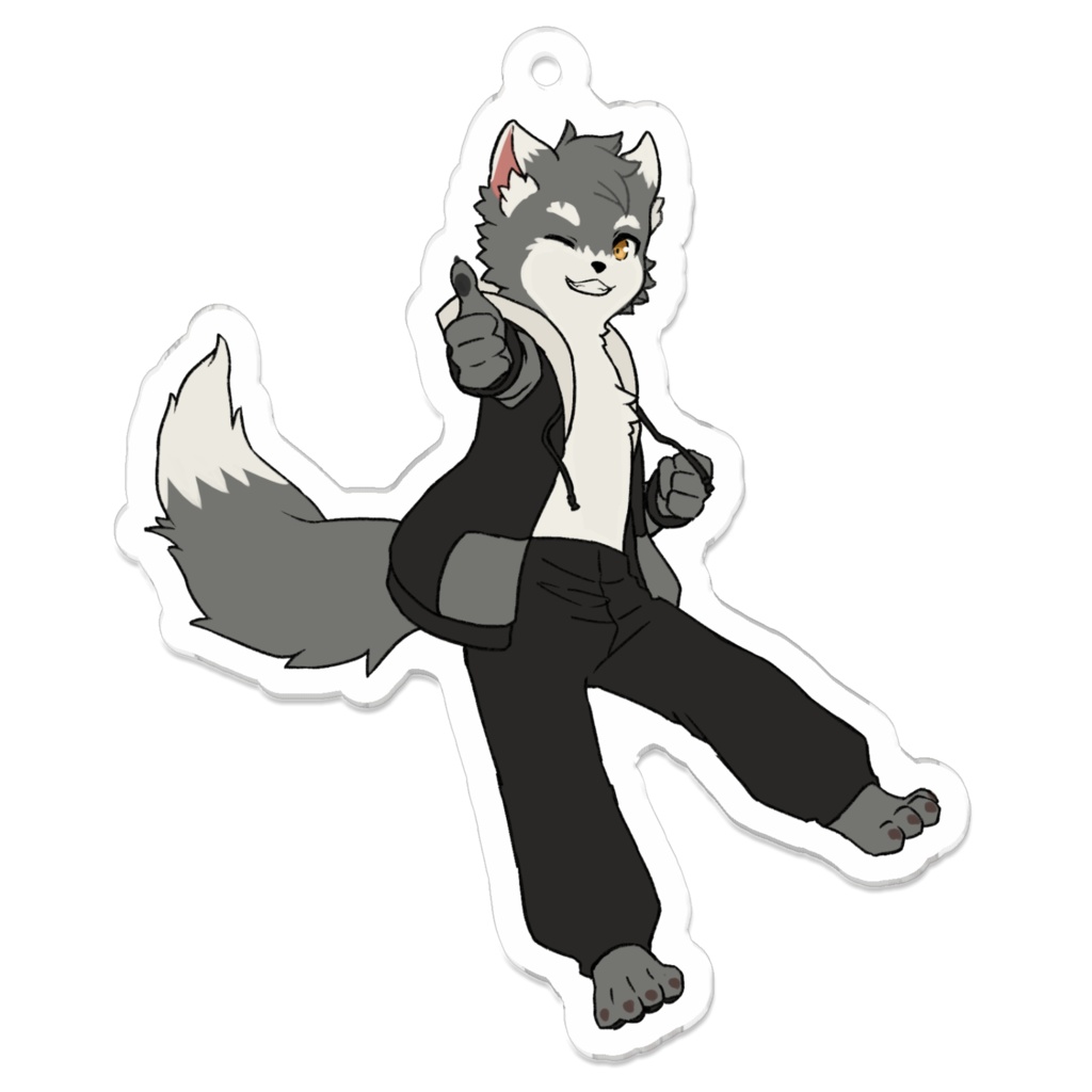 キャラクターアクリルキーホルダー