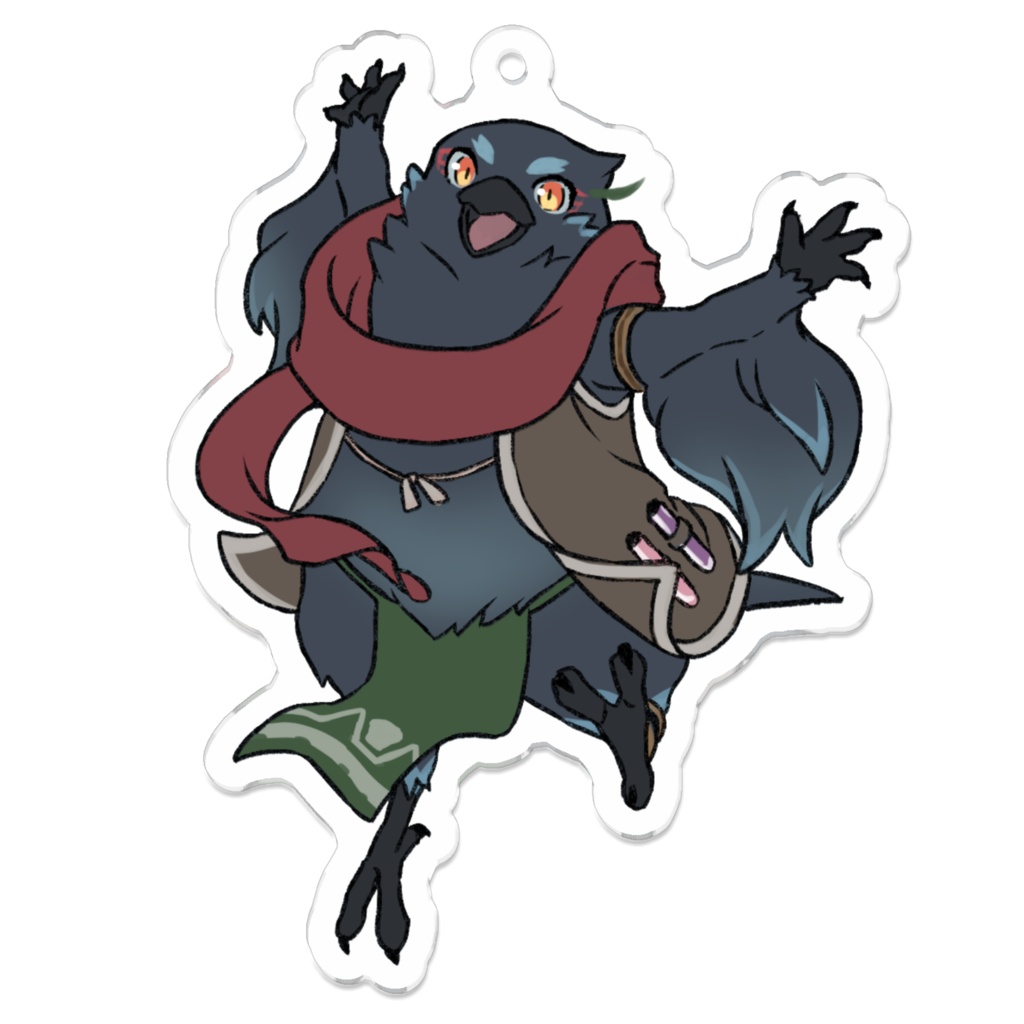 キャラクターアクリルキーホルダー