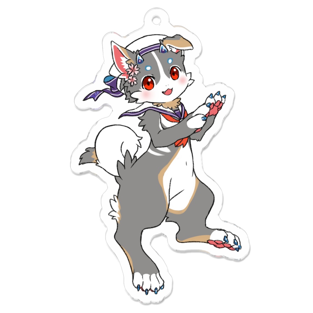 キャラクターアクリルキーホルダー