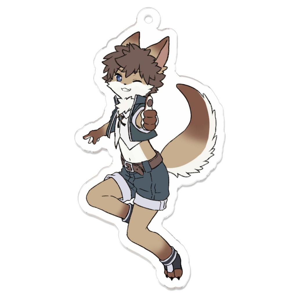 キャラクターアクリルキーホルダー