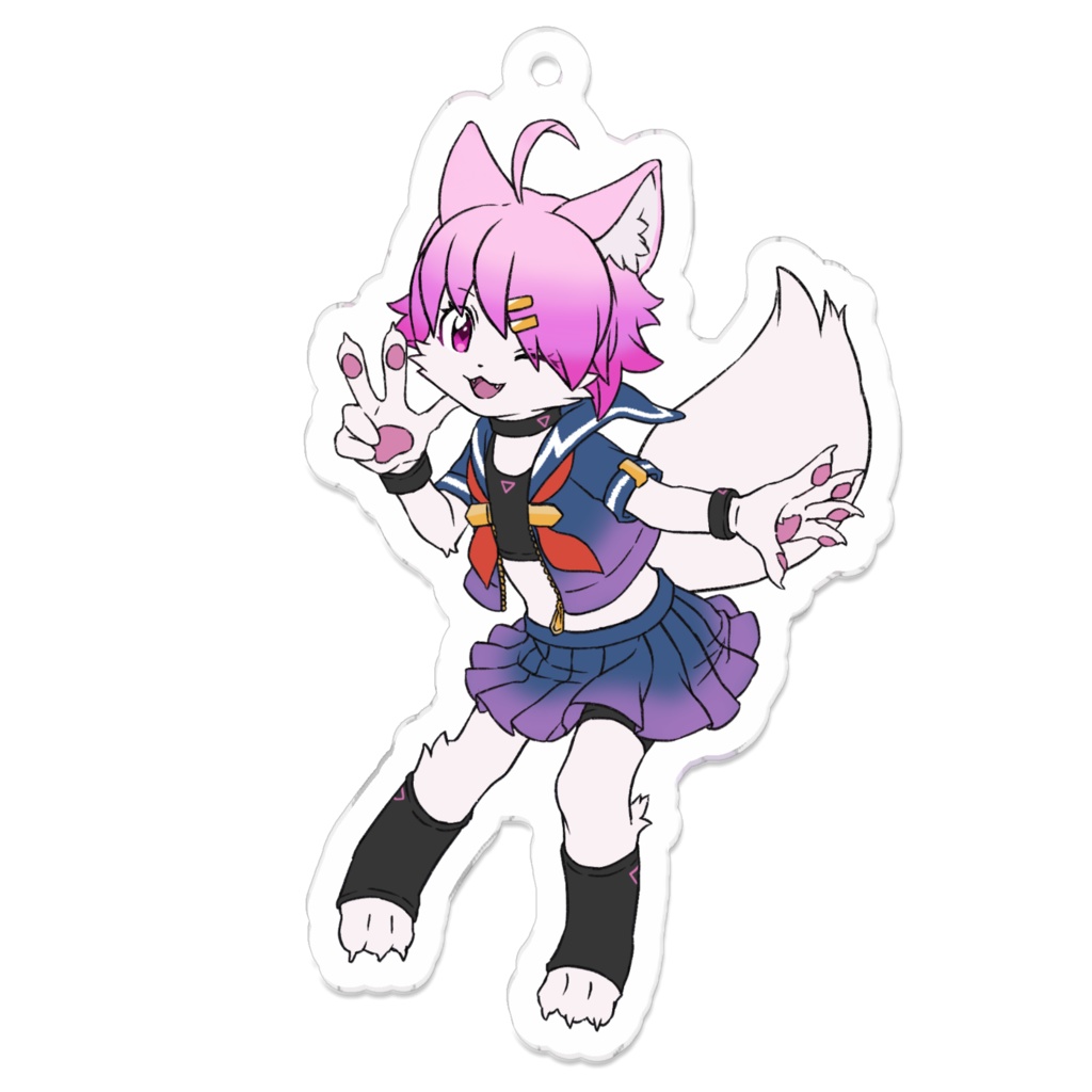 キャラクターアクリルキーホルダー