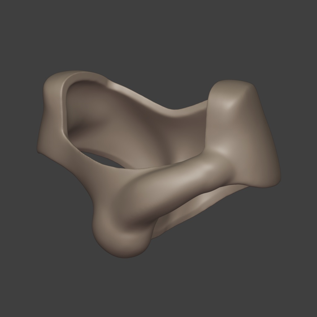 メガミデバイス腰パーツ(苦しそうな凸型)