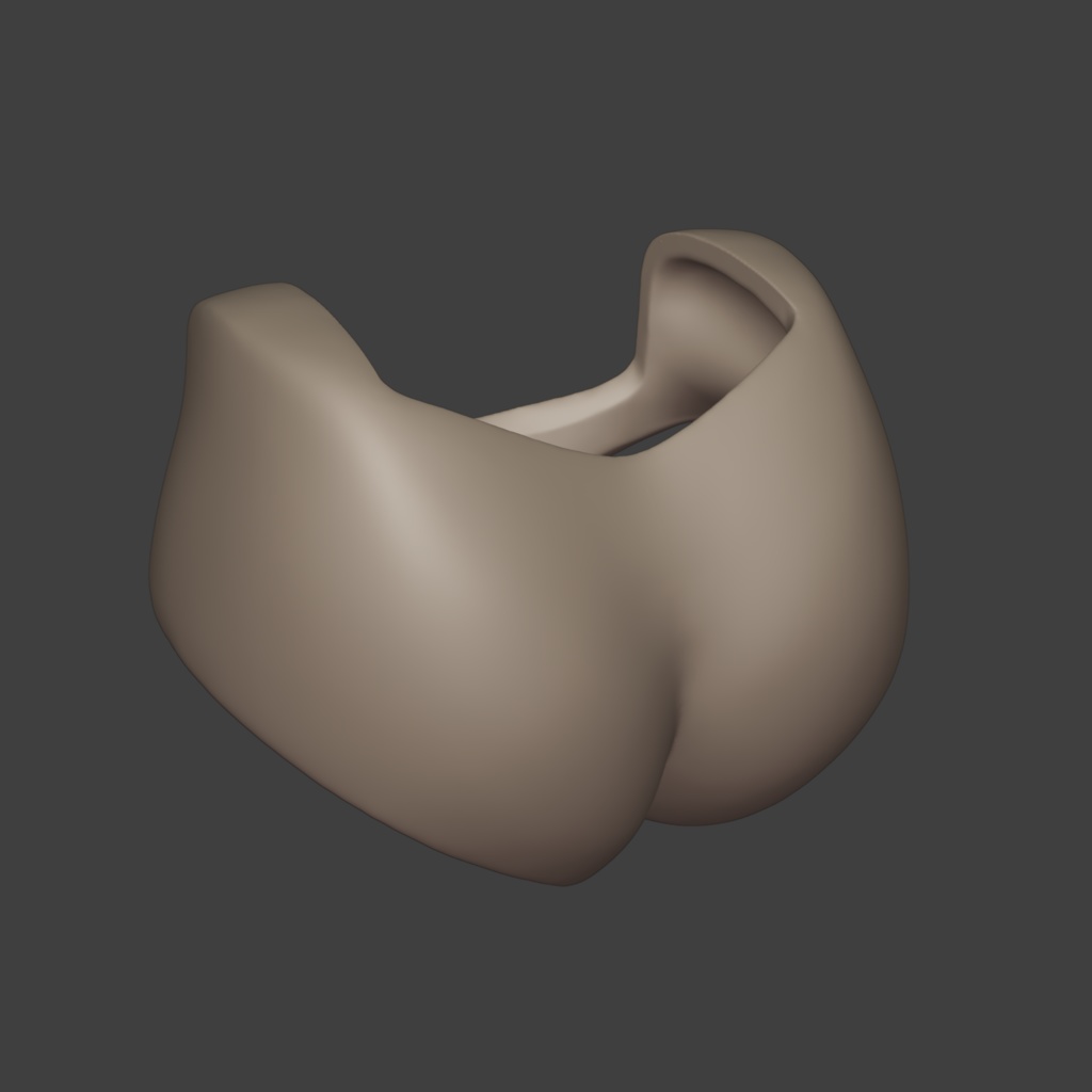 メガミデバイス腰パーツ(苦しそうな凸型)