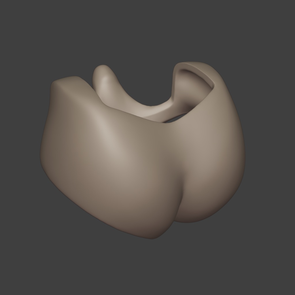 メガミデバイス腰パーツ(凸型テント式)