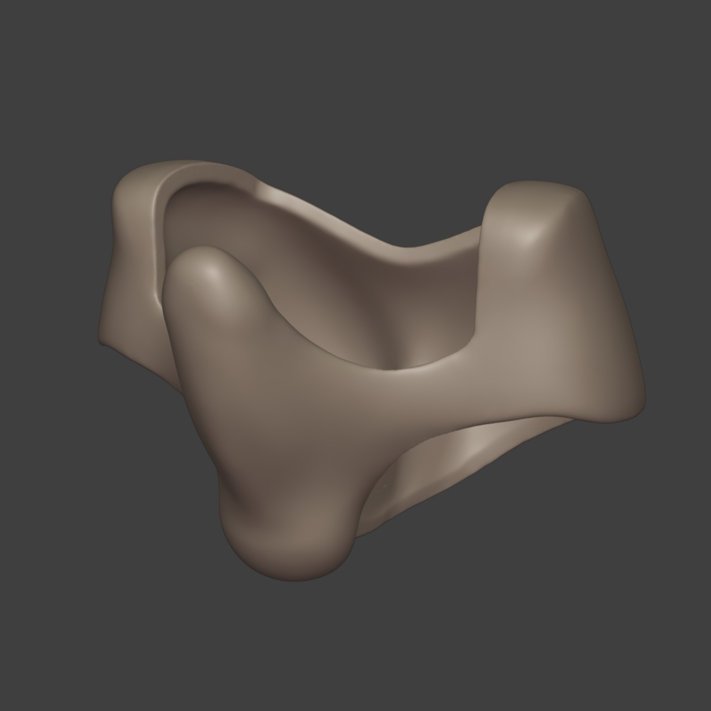 メガミデバイス腰パーツ(凸型テント式)