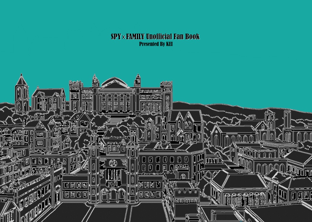 Berlint ArchitectureーSPY x FAMILY Conceptual Architecture Fan Book