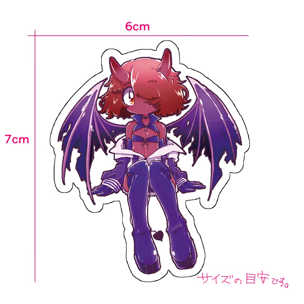 比嘉3-2女装ステッカー