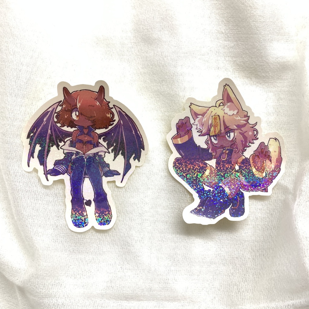 比嘉3-2女装ステッカー