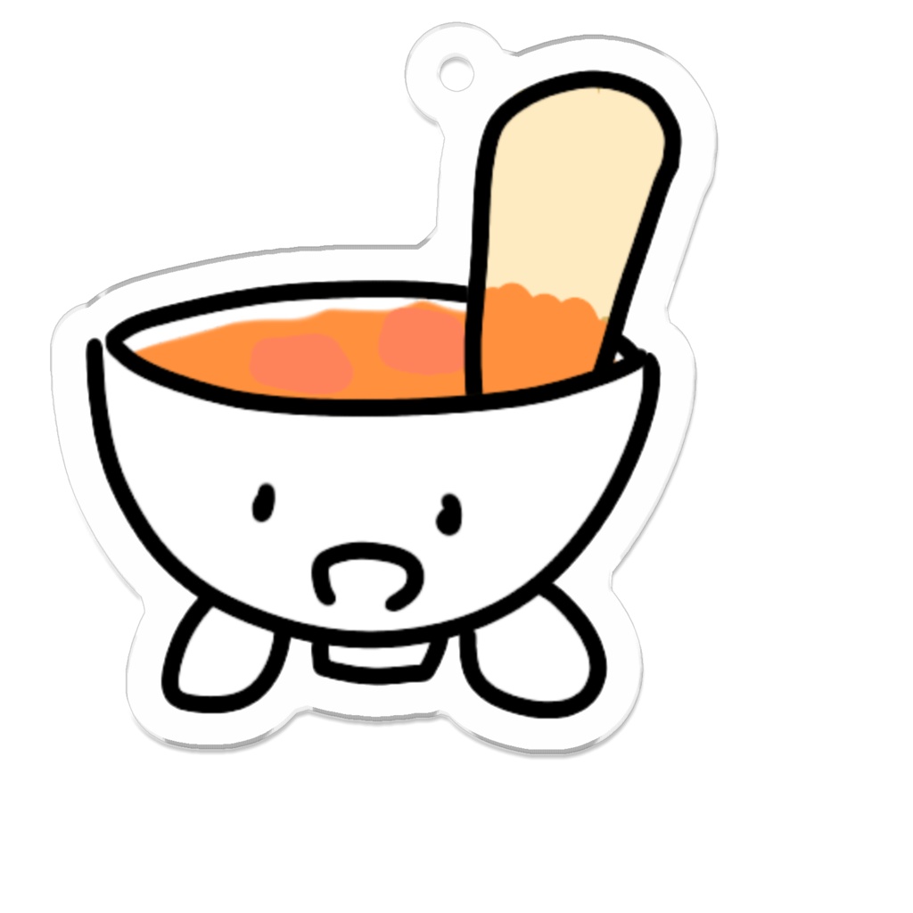 インドちゃんアクリルキーホルダー