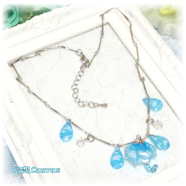 雨の日ネックレス