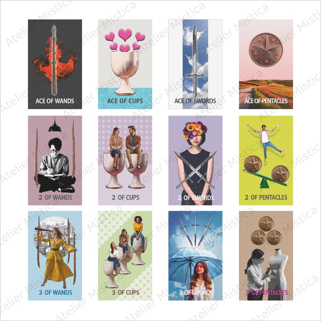 Tsumugi Tarot /ツムギタロット/心を映す、78枚のタロット【オリジナルタロットカード】