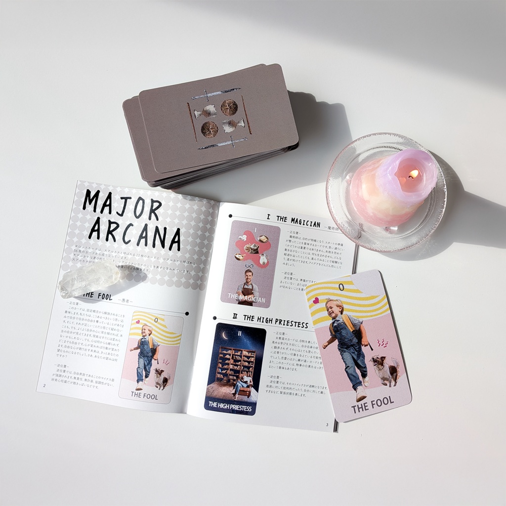 Tsumugi Tarot /ツムギタロット/心を映す、78枚のタロット【オリジナルタロットカード】