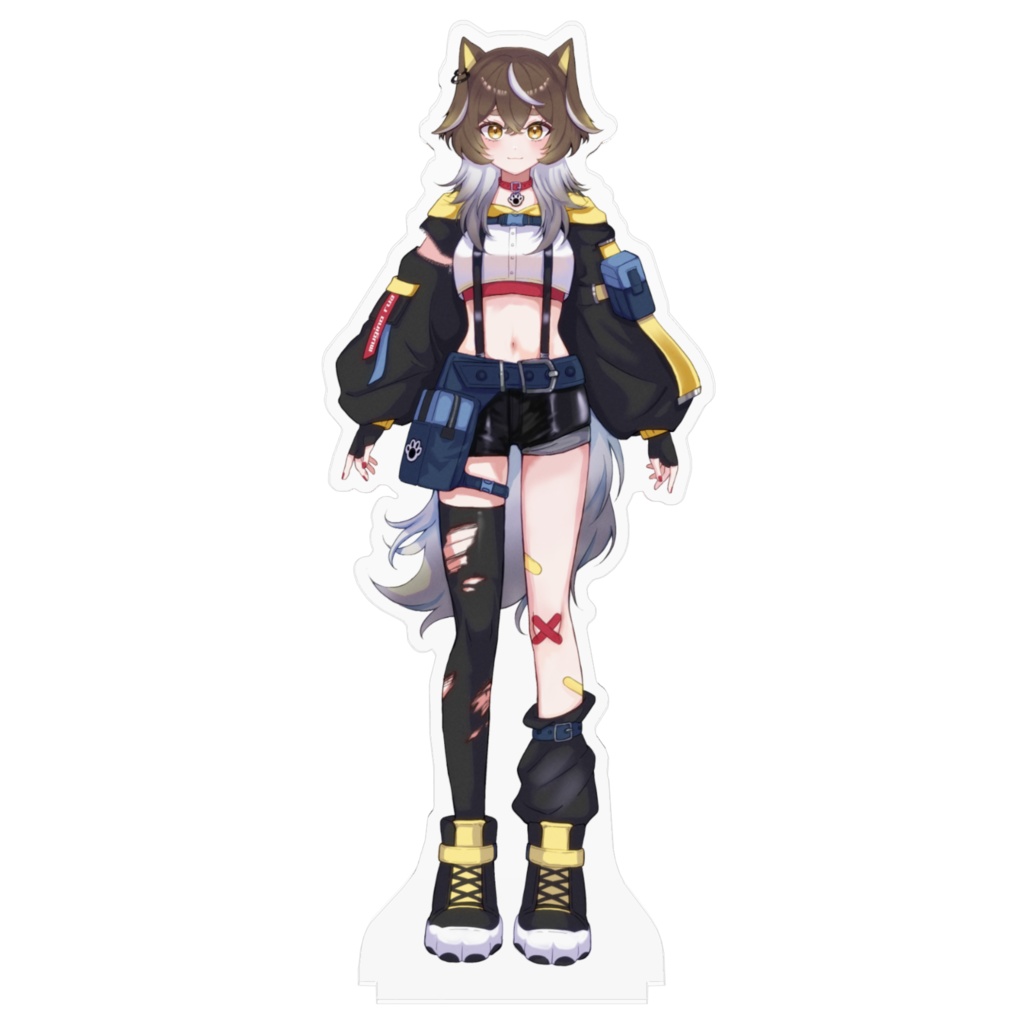 【 麥乃るあ 通常ver. 】アクリルフィギュア 16×16㎝