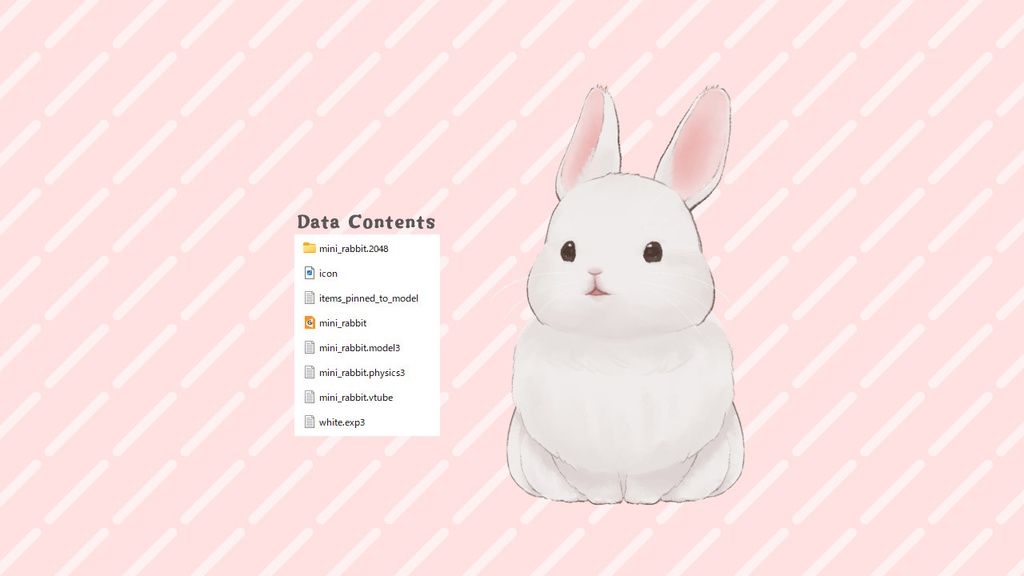 【VTubeStudio】Rabbit【Live2D】