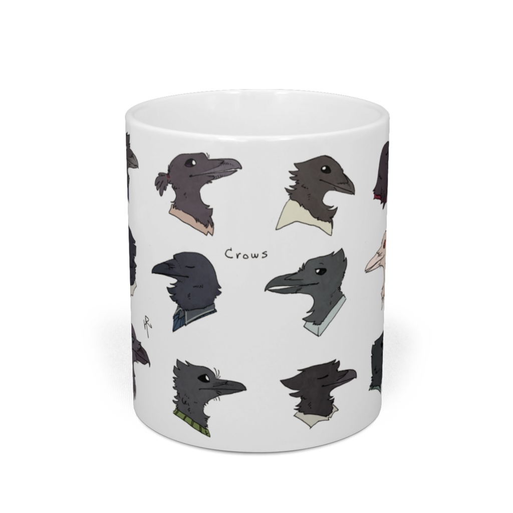 カラスの鳥人達 - マグカップ
